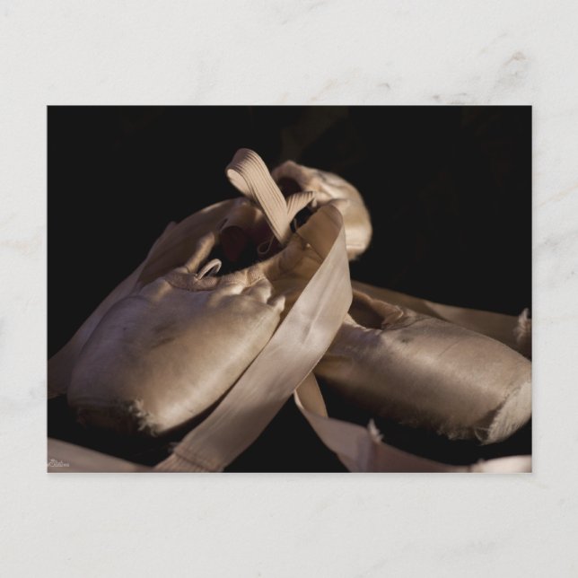 Pointe (Ballet) Shoes Postcard (Front)
