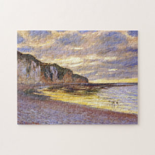 Pointe de Lailly Maree Basse Monet Fine Art Jigsaw Puzzle