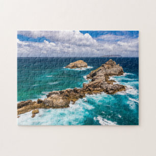 Pointe des Chateaux, Grande-Terre, Guadeloupe #2 Jigsaw Puzzle
