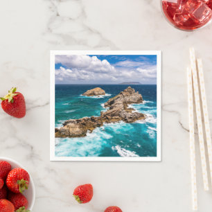 Pointe des Chateaux, Grande-Terre, Guadeloupe #2 Napkin