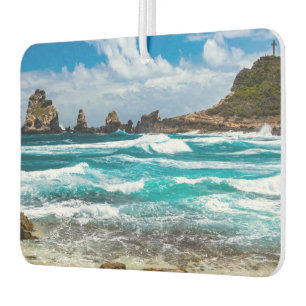 Pointe des Chateaux, Grande-Terre, Guadeloupe Car Air Freshener