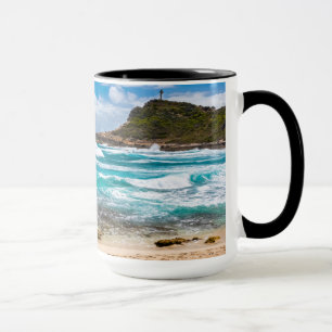 Pointe des Chateaux, Grande-Terre, Guadeloupe Mug