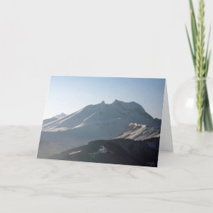 Pointe Percee Morzin France Holiday Card
