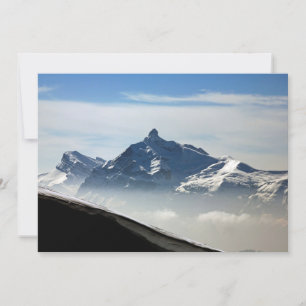 Pointe Percee Morzine France Holiday Card