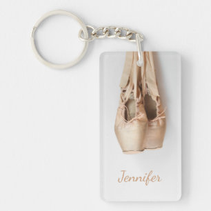 Pointe Shoes Key Ring