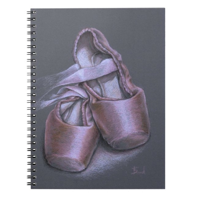 Pointe shoes notebook (Front)