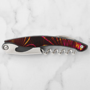 Pointed curves from pink to fire-colored corkscrew