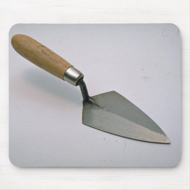 Pointed trowel mouse mat (Front)