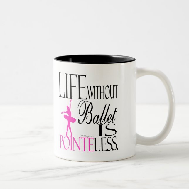Pointeless Two-Tone Coffee Mug (Right)