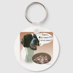 Pointer (black) Turkey Key Ring