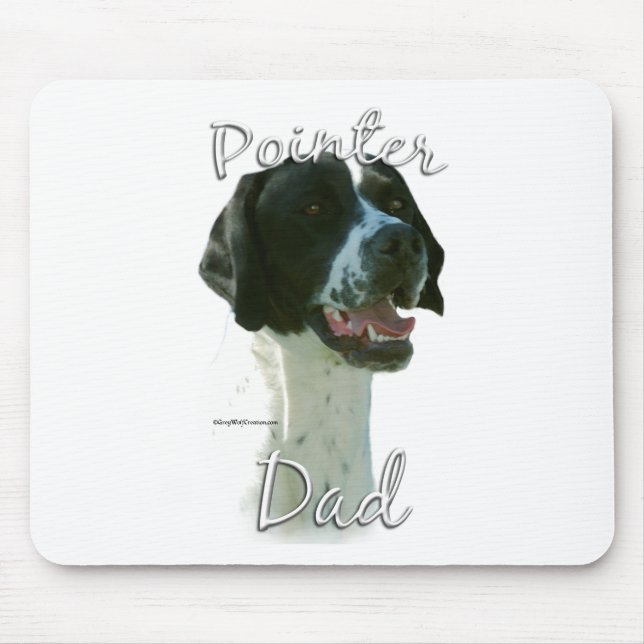 Pointer (blk) Dad 2 Mouse Mat (Front)