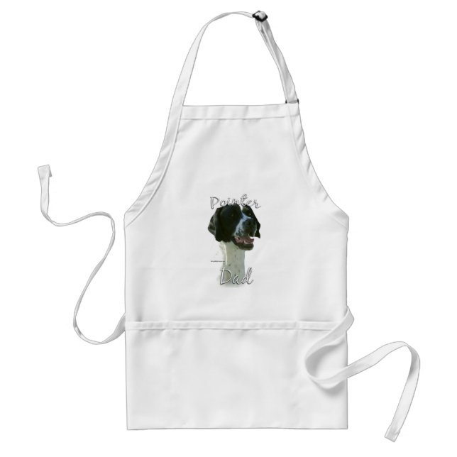 Pointer (blk) Dad 2 Standard Apron (Front)