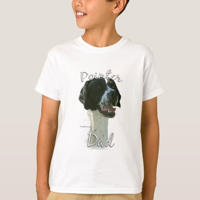 Pointer (blk) Dad 2 T-Shirt (Front)