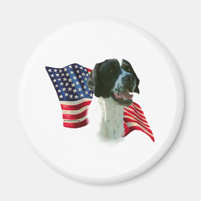 Pointer (blk)  Flag Magnet (Front)