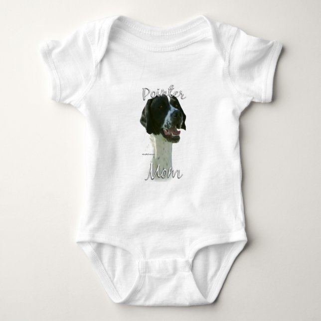 Pointer (blk) Mum 2 Baby Bodysuit (Front)