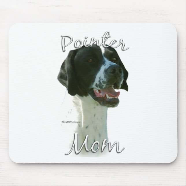 Pointer (blk) Mum 2 Mouse Mat (Front)