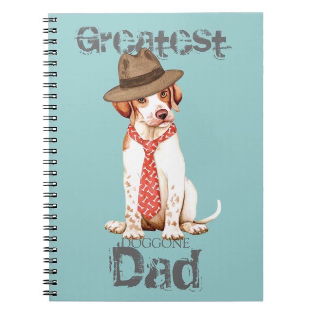 Pointer Dad Notebook (Front)