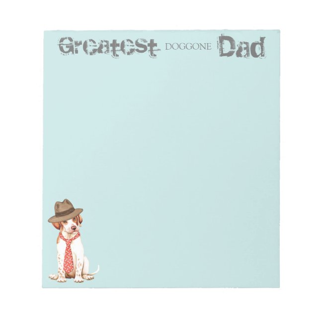 Pointer Dad Notepad (Front)