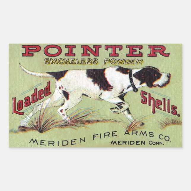 Pointer Decal Rectangular Sticker (Front)