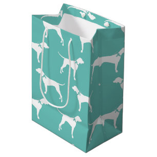 Pointer Dog Puppy English Setter Medium Gift Bag