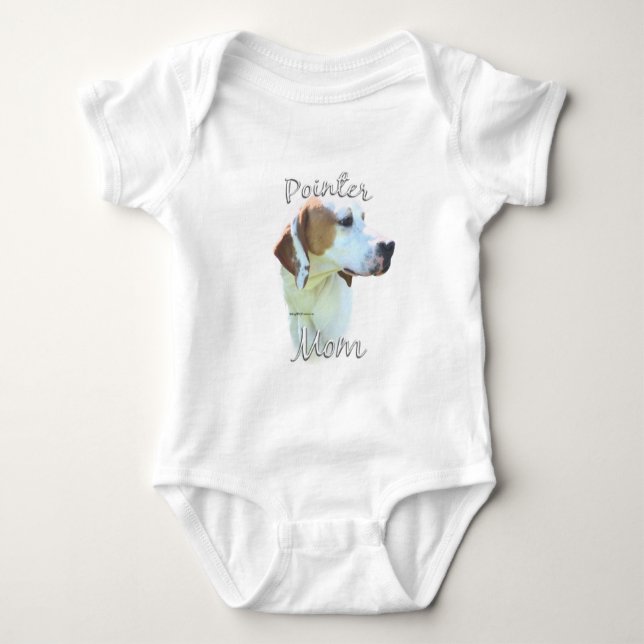 Pointer (lemon) Mum 2 Baby Bodysuit (Front)