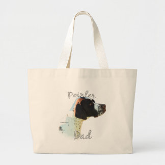 Pointer (liver) Dad 2 Large Tote Bag