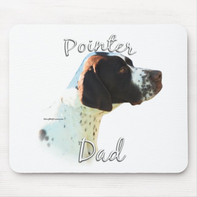 Pointer (liver) Dad 2 Mouse Mat (Front)