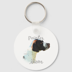 Pointer (liver) Mum 2 Key Ring