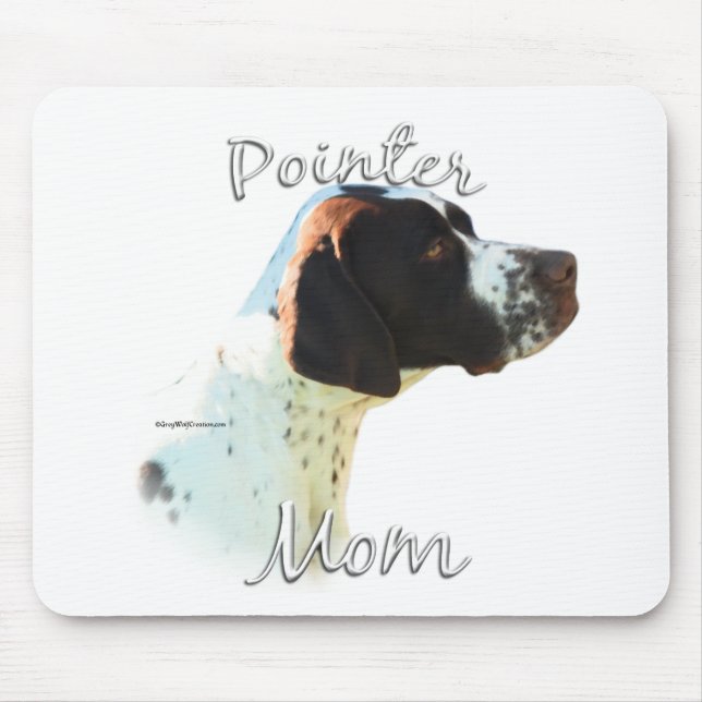 Pointer (liver) Mum 2 Mouse Mat (Front)