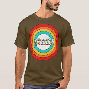 Pointer Name Shirt Vintage Pointer Circle