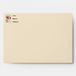 Pointer Painting - Cute Original Dog Art Envelope