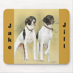 Pointers, Jake, Jill Mouse Mat