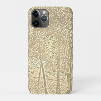 Pointillist trees  iPhone 11 pro case