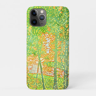 Pointillist trees Case-Mate iPhone case
