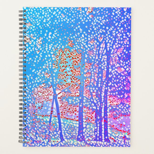 Pointillist trees planner (Front)