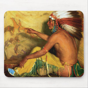 Pointing With Pride to His Record Mouse Mat