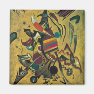 Points by Wassily Kandinsky, Vintage Expressionism Magnet