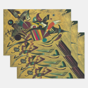 Points by Wassily Kandinsky, Vintage Expressionism Wrapping Paper Sheet