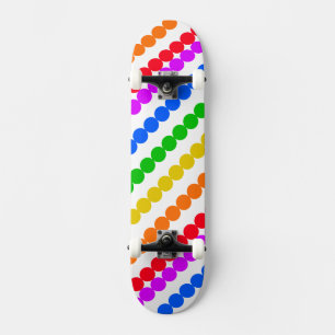 Points Rainbow Skateboard