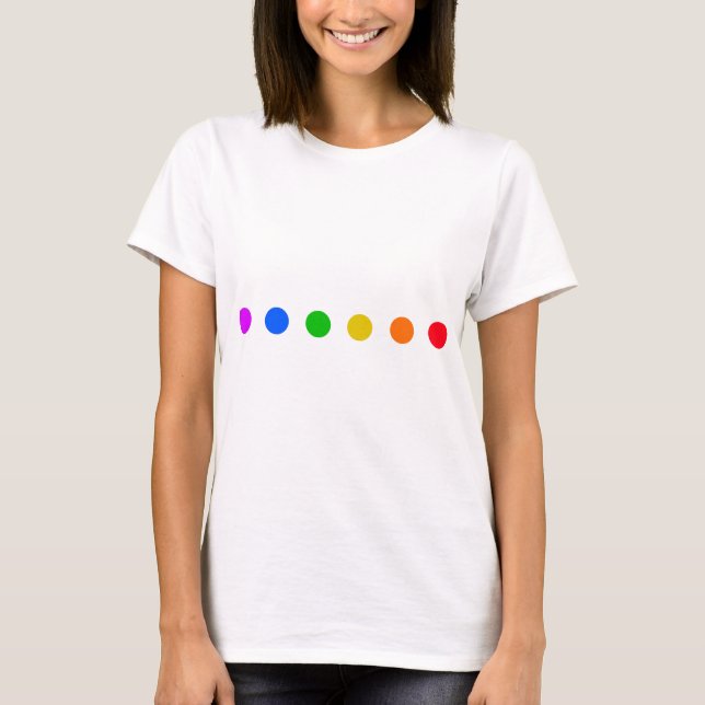 Points Rainbow T-Shirt (Front)