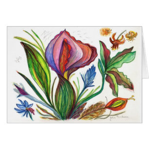Pointy Flower Painting