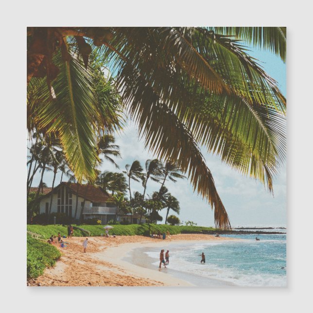 Poipu Beach - Island of Kauai - Hawaii  (Front)