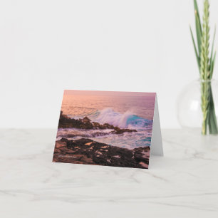 Poipu Sunrise, Kauai Hawaii Note Card