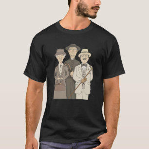 Poirot Marple and Father Brown200 T-Shirt