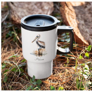 Poise of the Pelican   Travel Mug