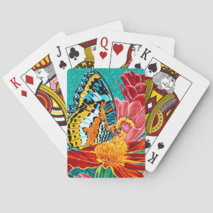 Poised Butterfly I Playing Cards