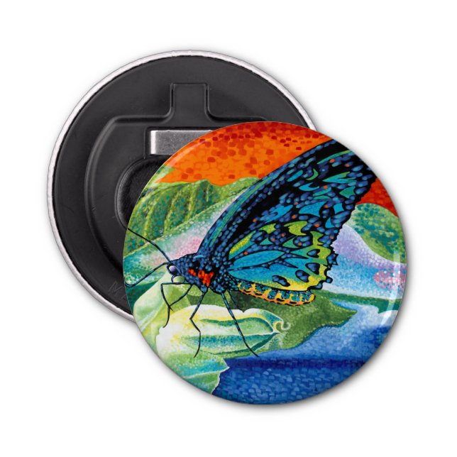 Poised Butterfly II Bottle Opener (Front)