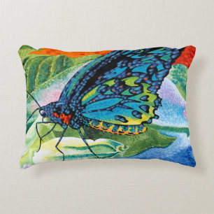 Poised Butterfly II Decorative Cushion