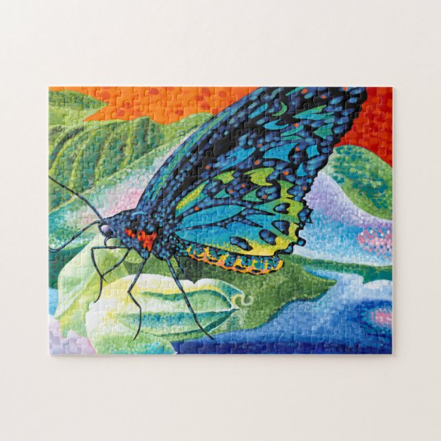 Poised Butterfly II Jigsaw Puzzle (Horizontal)
