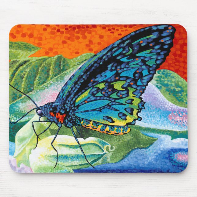 Poised Butterfly II Mouse Mat (Front)